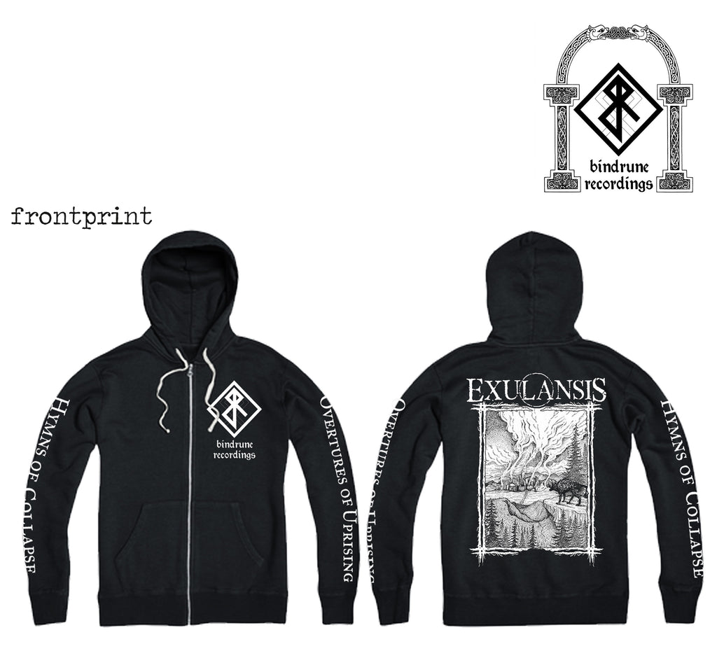 Exulansis - Overtures of Uprising Full zip Hoodie