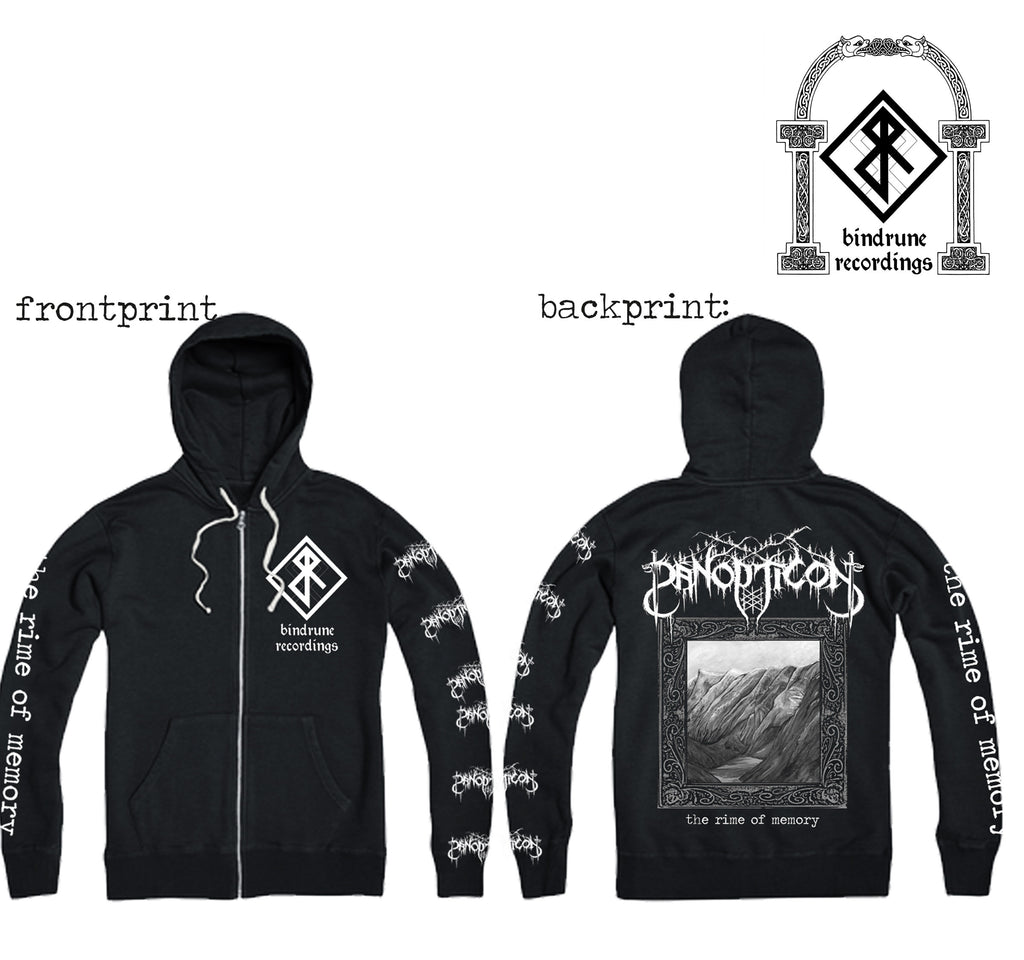 Panopticon - The Rime of Memory Full Zip Hoodie