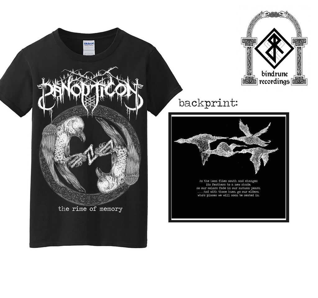 Panopticon - The Rime of Memory Shirt Design