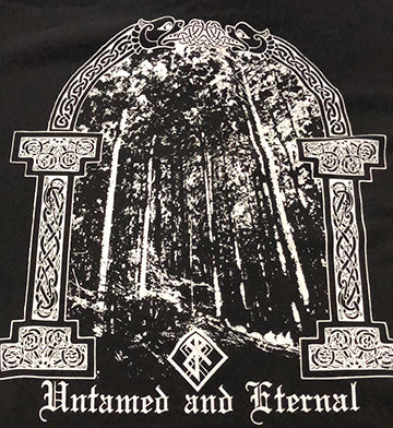 Bindrune Recordings - Untamed and Eternal Shirt Design