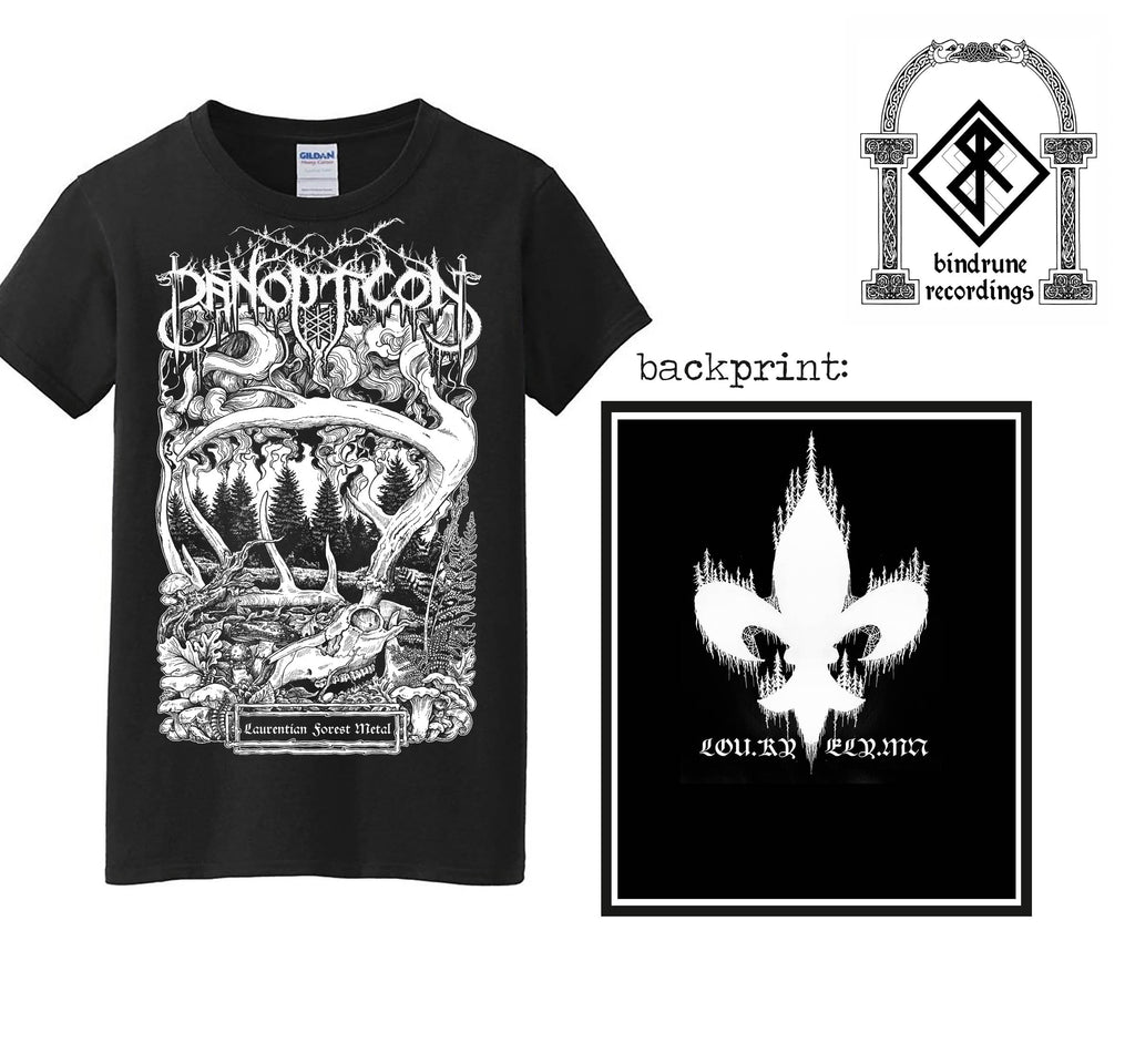 Panopticon - Laurentian Forest Metal Shirt Design