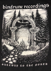 Bindrune Recordings - Gateways to the North t-shirt