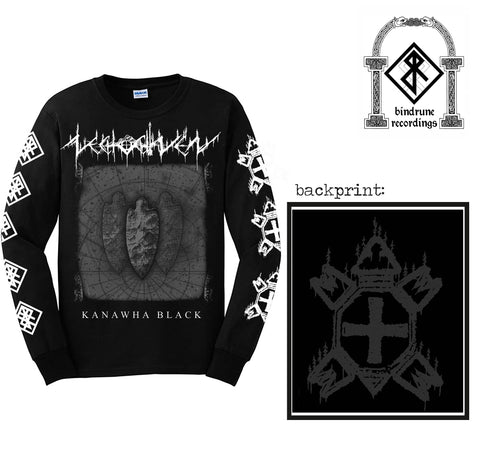 Nechochwen - Kanawha Black Longsleeve shirt Design