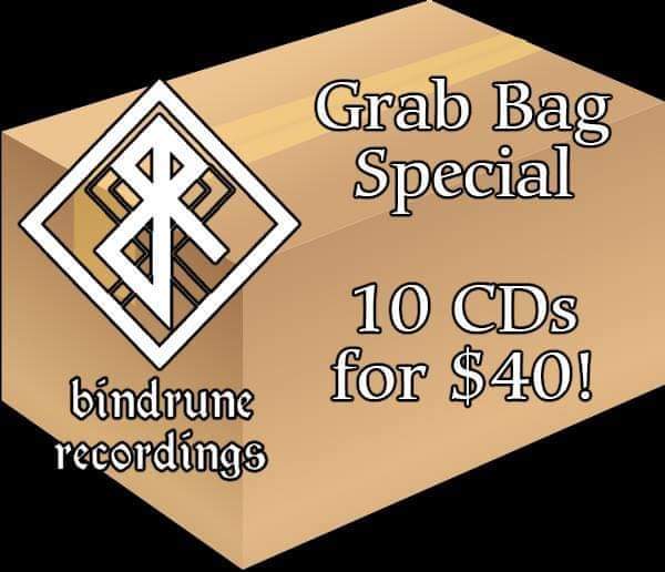 Bindrune Title, 10 CD Grab Bag Special! (Limited time)